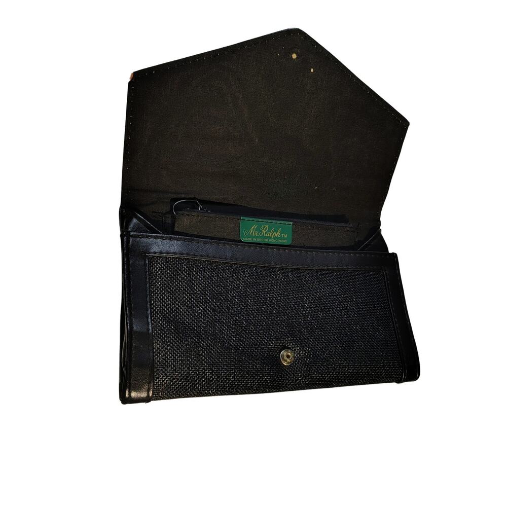 70s Whimsigoth Dark Academia Minimalist Retro Fold Over Snap Closure Clutch Bag